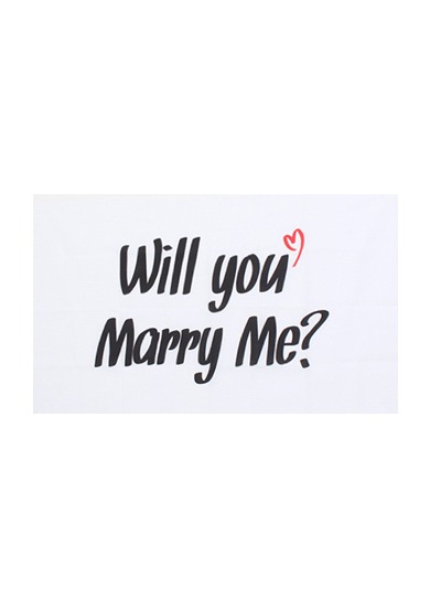 Will you Marry Me 프로포즈 배너 LPRB02