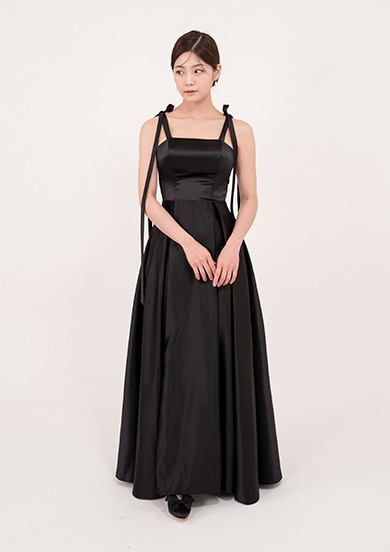 [대여] 멜비유 드레스 블랙 LDP113