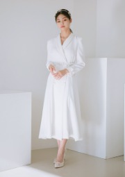 [대여] 카일 자켓 드레스 백아이보리 LDS36