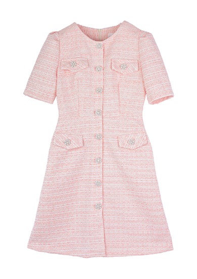 미코 드레스 핑크 LDG16